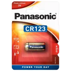 Літієва батарейка Panasonic™ Cylindrical Lithium CR123 1шт