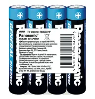 Сольова батарейка Panasonic™ General Purpose AAA 4шт